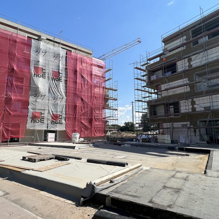 Betonáž podzemních částí 3. etapy