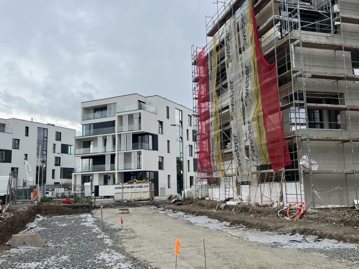 Zahájení prací na venkovní infrastruktuře 2. etapy