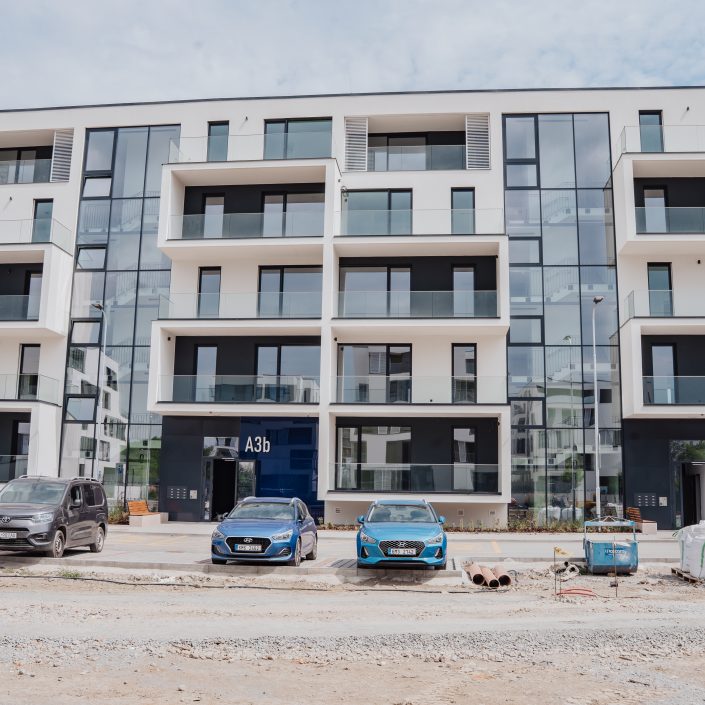 Další milník Šantovka Living: A3 a A4 čeká kolaudace