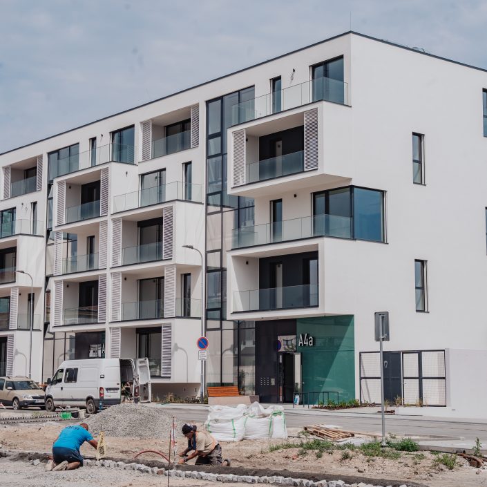 Další milník Šantovka Living: A3 a A4 čeká kolaudace